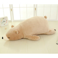 Cute Plush Soft Polar Bear Toy Kids Sleeping Doll Stuffed Cushion