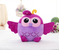 Cute Cartoon Plush Owl Animal Doll Soft Stuffed Kids Pillow Baby Toy