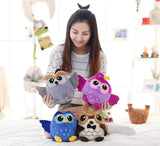 Cute Cartoon Plush Owl Animal Doll Soft Stuffed Kids Pillow Baby Toy