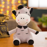 Cute Cow Cattle Plush Toys Stuffed Animal Calf Baby Doll Toys