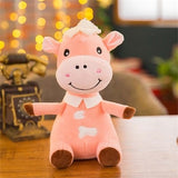 Cute Cow Cattle Plush Toys Stuffed Animal Calf Baby Doll Toys