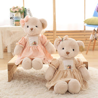 Cute Stuffed Teddy Bear In Skirt Girl Kids Birthday Gifts Plush Toy