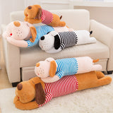 Big Size Plush Soft Sleeping Dog Toy Super Cute Stuffed Animal Pillow