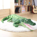 Simulation Alligator Stuffed Toy Soft Plush Crocodile Animal Pillow