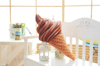 3D Creative Ice Cream Pillow Simulation Sofa Back Cushion Plush Toys