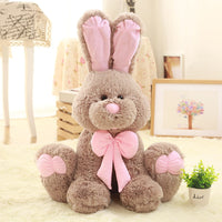 Giant Soft Stuffed Fat Rabbit Pillow Cute Plush Bunny Baby Animal Toy
