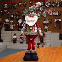 Decorations for Christmas Soft Santa Claus Toy for Kids Cute Snowman