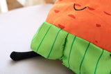 Plush Cute Carrot Pillow Soft Stuffed Flamingo Toy Girl Birthday Gifts