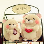 Cartoon Animal Toy Soft Stuffed Hamster Doll Kids Gifts Plush Doll
