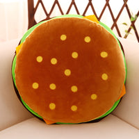 Big Hamburger Pillow Cushion Soft Stuffed Food Plush Toys