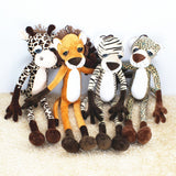 Forest Animal Plush Soft Giraffe Tiger Toy Cute Stuffed Ferret Doll