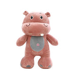Cute Cartoon Hippo Plush Doll Pillow Soft Stuffed Animals Toy for Kids