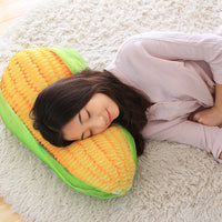 Large Corn Soft Plush Pillow Cute Staffed Vegetable Toy Birthday Gift
