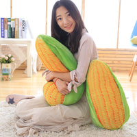Large Corn Soft Plush Pillow Cute Staffed Vegetable Toy Birthday Gift