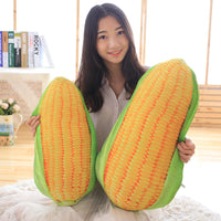 Large Corn Soft Plush Pillow Cute Staffed Vegetable Toy Birthday Gift