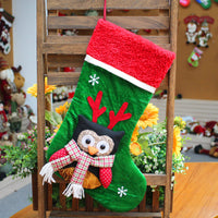 Decoration for Christmas Soft Owl Candy Bag Cute Animal Stocking