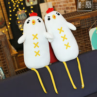 Cute Cartoon Long Legs Chicken Plush Toy Kids Gift Stuffed Animal Doll