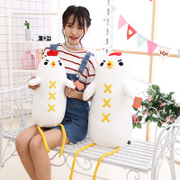 Cute Cartoon Long Legs Chicken Plush Toy Kids Gift Stuffed Animal Doll