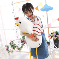 Cute Cartoon Long Legs Chicken Plush Toy Kids Gift Stuffed Animal Doll