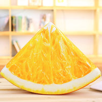 Simulation Stuffed Watermelon Kiwi Fruit Orange Cushion Plush Toy