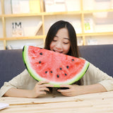 Simulation Stuffed Watermelon Kiwi Fruit Orange Cushion Plush Toy
