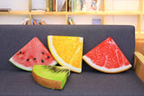 Simulation Stuffed Watermelon Kiwi Fruit Orange Cushion Plush Toy