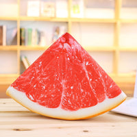 Simulation Stuffed Watermelon Kiwi Fruit Orange Cushion Plush Toy