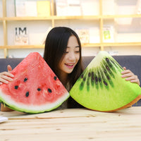 Simulation Stuffed Watermelon Kiwi Fruit Orange Cushion Plush Toy