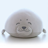 Cute Soft Stuffed Animal Doll Seal Plush Toy Baby Sleeping Pillow