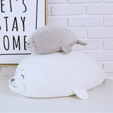 Cute Soft Stuffed Animal Doll Seal Plush Toy Baby Sleeping Pillow