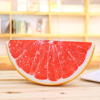 Simulation Stuffed Watermelon Kiwi Fruit Orange Cushion Plush Toy