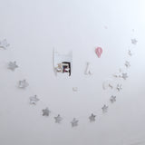 Kids Room Star String Banners for Party Home Wall Hanging Decoration