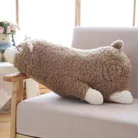 Alpacasso Plush Toys Stuffed Lying Alpaca Dolls Pillow Soft Animal Toys