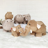 Cute Hippo Plush Toys Lovely Soft Stuffed Elephant Horse Doll Toy