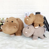 Cute Hippo Plush Toys Lovely Soft Stuffed Elephant Horse Doll Toy