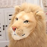 Giant Realistic Stuffed Lion Toy Soft Plush Animal Pillow Kids Gift