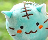 Super Cute 4 Color Choice-Tiger Cat Plush Stuffed Plush Keychain