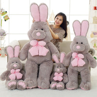 Giant Cartoon Stuffed Fat Bunny Toy Soft Plush Rabbit Baby Animal Doll