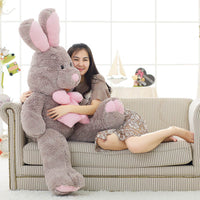 Giant Cartoon Stuffed Fat Bunny Toy Soft Plush Rabbit Baby Animal Doll