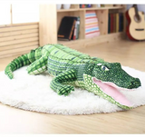 Simulation Alligator Stuffed Toy Soft Plush Crocodile Animal Pillow