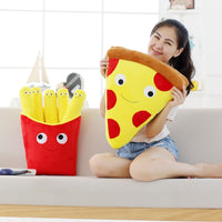 Simulation Pizza Chips Plush Pillow Stuffed Soft Funny Plush Toys