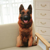 50cm Cute Simulation Dog Plush Toy 3D Printing Stuffed Animal pillow