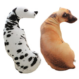 50cm Cute Simulation Dog Plush Toy 3D Printing Stuffed Animal pillow