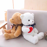Soft Stuffed Bear Plush Toys Teddy Bear Doll with Big Heart for Girls