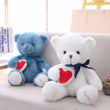 Soft Stuffed Bear Plush Toys Teddy Bear Doll with Big Heart for Girls
