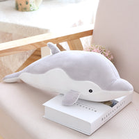 Soft Dolphin Plush Toys Dolls Stuffed Cotton Animal Pillow