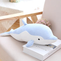 Soft Dolphin Plush Toys Dolls Stuffed Cotton Animal Pillow