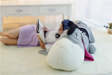 Giant Cute Stuffed Donkey Pillow Super Soft Plush Animal Cushion
