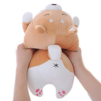 Cute Shiba Inu Dog Plush Pillow Corgi Stuffed Animals Doll Toy