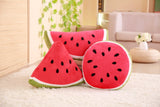 Stuffed Watermelon Throw Pillow Soft Kids Plush Fruit Toy Best Gift